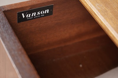 Lot 759 - A mid-20th Century modular teak wall unit by Peter Hayward for Vanson