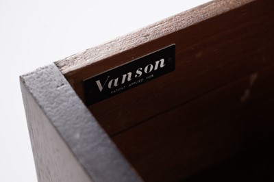Lot 759 - A mid-20th Century modular teak wall unit by Peter Hayward for Vanson