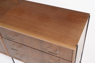 Lot 759 - A mid-20th Century modular teak wall unit by Peter Hayward for Vanson