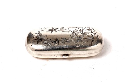 Lot 1662 - A Victorian silver vesta case