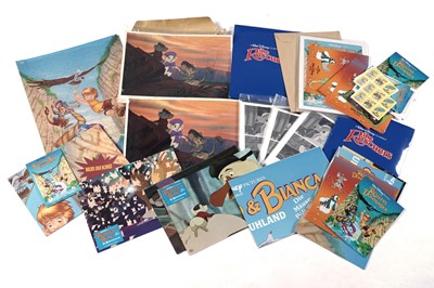 Lot 1448 - A collection of The Rescuers movie ephemera