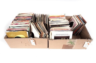 Lot 653 - Two boxes of mixed 7" singles