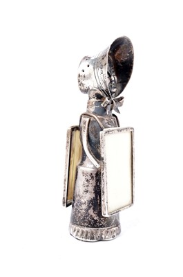 Lot 363 - A rare Edwardian silver pepper caster