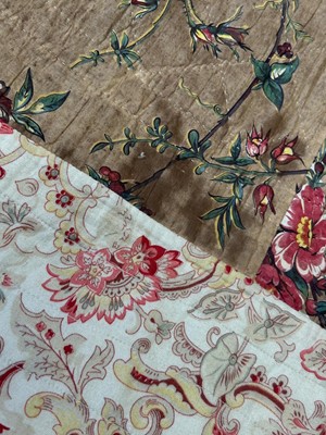 Lot 799 - A pair of Victorian patchwork quilts made by twin sisters Jane Ann and Mary Elizabeth