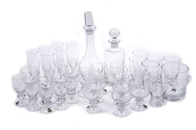 Lot 664 - A suite of German Eisch table glassware