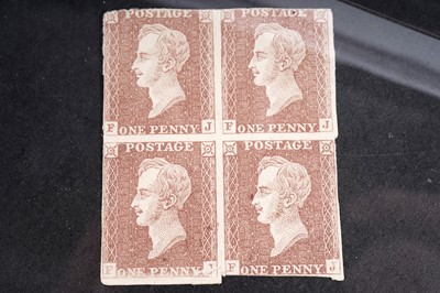 Lot 801 - 1850 Prince Consort Essay block of four