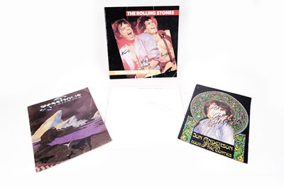 Lot 363 - A collectors' bundle of Rock superstar autographs