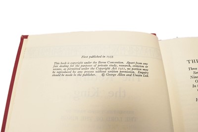 Lot 312 - J. R. R. Tolkien’s Lord of the Rings second/first editions