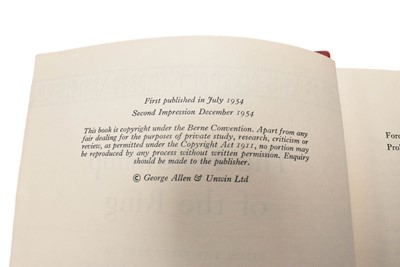 Lot 312 - J. R. R. Tolkien’s Lord of the Rings second/first editions