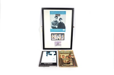 Lot 366 - Oasis memorabilia and ephemera