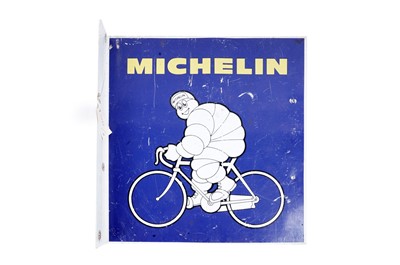 Lot 1426 - A Michelin enamel advertising sign