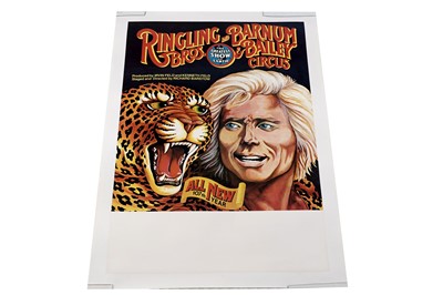 Lot 1430 - An original vintage Ringling Bros. 'The Greatest Show on Earth' Circus poster