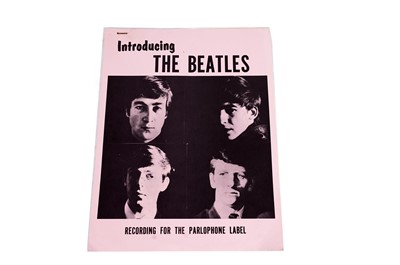 Lot 351 - The Beatles: an original 1962 Parlophone Press Release