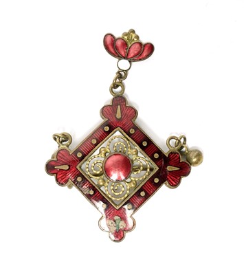 Lot 728 - Victorian and later costume jewellery