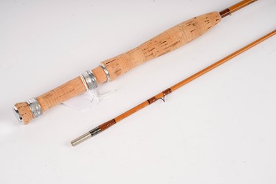 Lot 967 - Robin West Partridge two-piece split cane rod