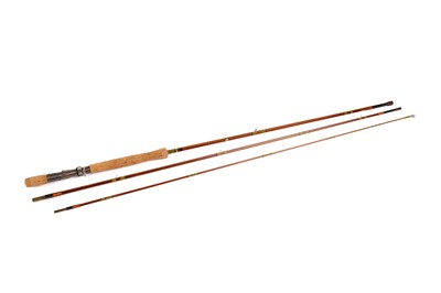 Lot 929 - J.S. Sharpe, Aberdeen, Seatrout Special Scottie three-piece split cane rod