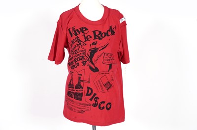 Lot 790 - After Vivienne Westwood - A "Vive le Rock" T-shirt