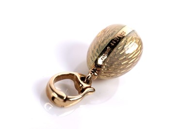 Lot 1273 - Faberge: a limited edition easter egg pendant
