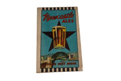 Lot 847 - A Pre-War Newcastle United football programme 1932