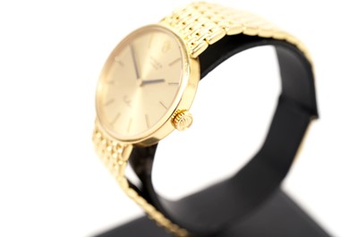 Lot 1053 - Rolex Cellini: an 18ct yellow gold cased lady's wristwatch