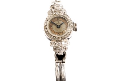 Lot 1055 - Vacheron & Constantin: a diamond cocktail watch