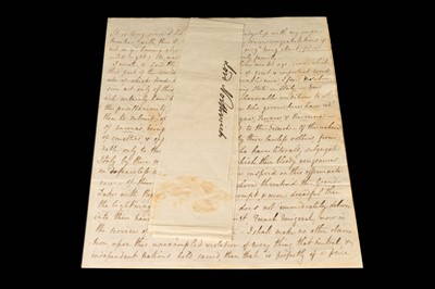 Lot 1475 - John Rushout 2nd Baron Northwick letter from Rome, 1796