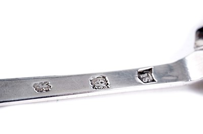 Lot 1640 - A Charles II silver trefid spoon