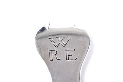 Lot 1640 - A Charles II silver trefid spoon