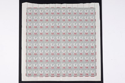 Lot 1190 - GB QV 1887-92 Jubilee 2d. complete sheet of one hundred and twenty