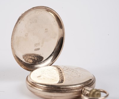 Lot 1471 - George Hawkins Colliery Band Conductor pocket watch and medals