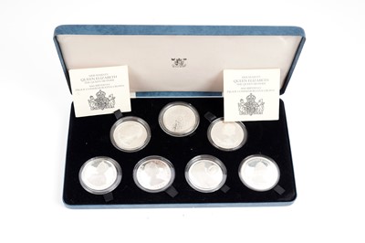 Lot 1239 - Her Majesty Queen Elizabeth The Queen Mother 80th Birthday Proof Commemorative Crown collection