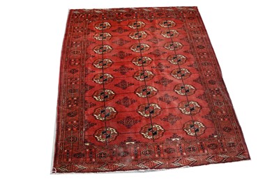 Lot 1184 - A hand-made Tekke Torkman rug