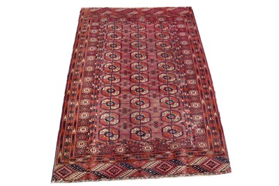 Lot 1237 - An antique hand-made Tekke Turkman rug