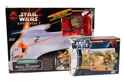 Lot 1511 - Two boxed Star Wars vehicles