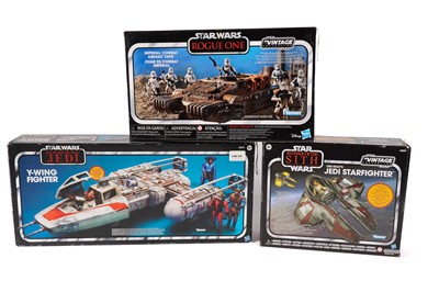 Lot 1512 - Three boxed Kenner Star Wars vehicles