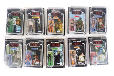 Lot 1528 - Carded Kenner Star Wars ‘Return of the Jedi’ Vintage Collection figures