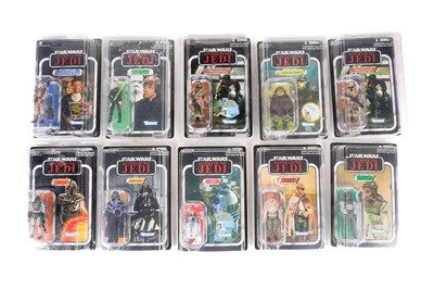 Lot 1529 - Carded Kenner Star Wars ‘Return of the Jedi’ Vintage Collection figures