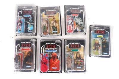 Lot 1531 - Carded Kenner Star Wars ‘Return of the Jedi’ Vintage Collection figures