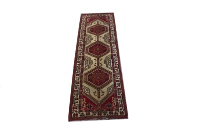 Lot 1186 - A Persian hand-made Sarab runner