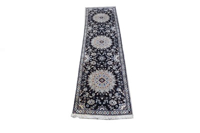 Lot 1187 - A Persian hand-made Nain runner