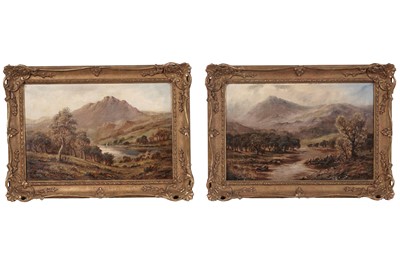 Lot 115 - John Bonny - A pair of Scottish Highland Views | oil