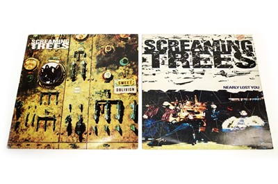 Lot 576 - Two Screaming Trees LP and 12" single