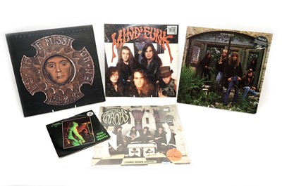 Lot 474A - A Collectors' bundle of mixed Metal LPs and singles