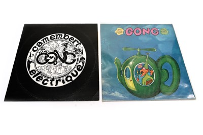 Lot 456A - Gong LPs