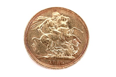 Lot 1267 - A 1880 Victorian Sovereign