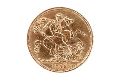 Lot 1269 - A 1875 Victorian Sovereign