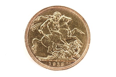 Lot 1270 - A 1915 King George V Sovereign