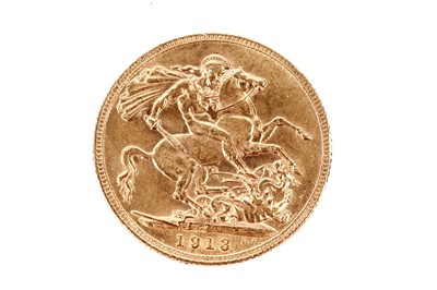 Lot 1274 - A 1918 King George V Sovereign