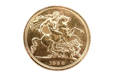 Lot 1275 - A 1968 Elizabeth II Sovereign