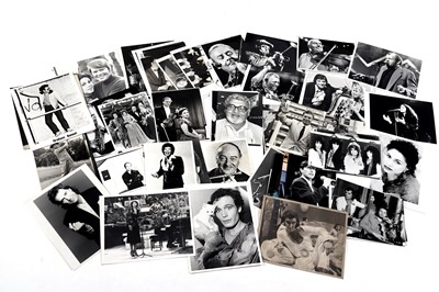 Lot 1410 - Record label and press association promotional photographs of bands and musicians